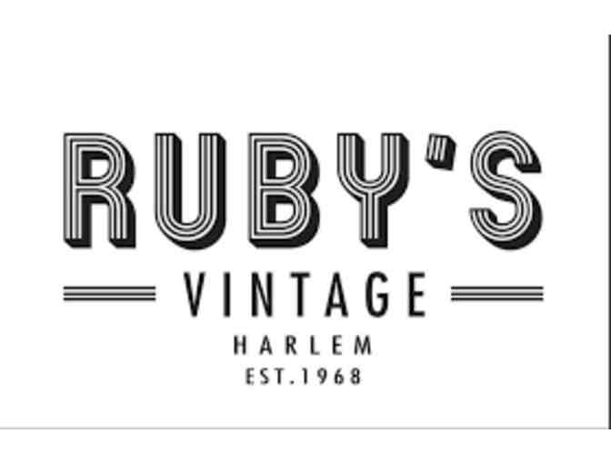 RUBY'S VINTAGE HARLEM: Dinner for Two at Cocktail & Wine Bar ($75 Certificate)