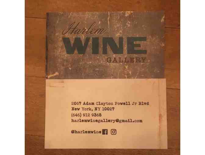 Harlem Wine Gallery $100 Gift Certificate + 2 Tix for Tasting Class