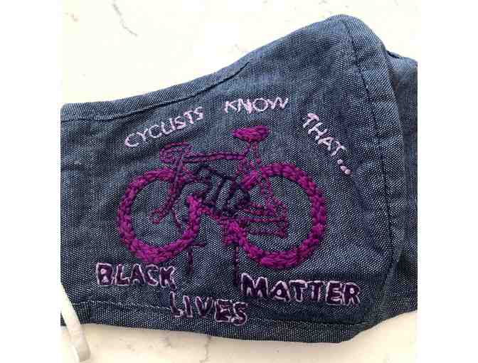 Choose your own embroidery design for a mask!