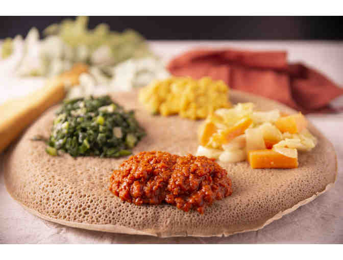 A Home-Style Ethiopian Meal for 4-5 by Cafe Buunni