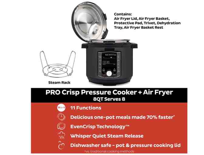 Instant Pot Pro Crisp + Air Fryer