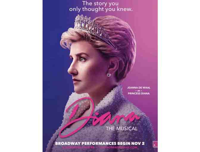 2 Tickets to Diana: The Musical (Mon-Thur, 11/3-11/30)