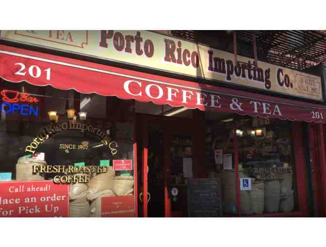 1 lb of Porto Rico Coffee per Week for 12 Weeks