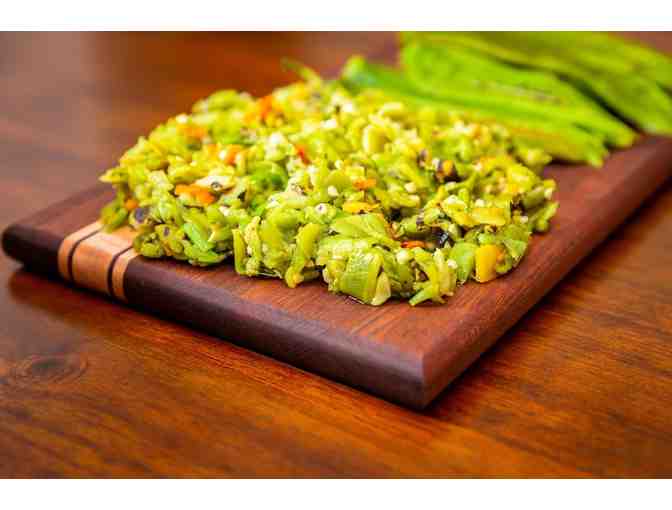 5 lbs of New Mexico Hatch Roasted Green Chile, delivered to your door