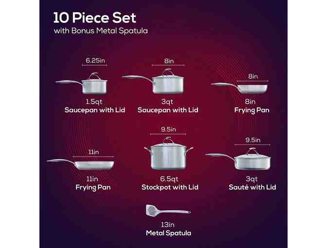 Circulon S-Series Stainless Steel Cookware Set