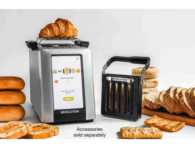 Revolution InstaGLO R270 Toaster + Panini Press + Warming Rack accessories