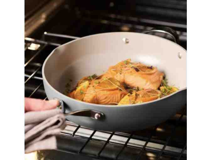All-in-One Plus Pan, 5 Qt Ceramic - Charcoal