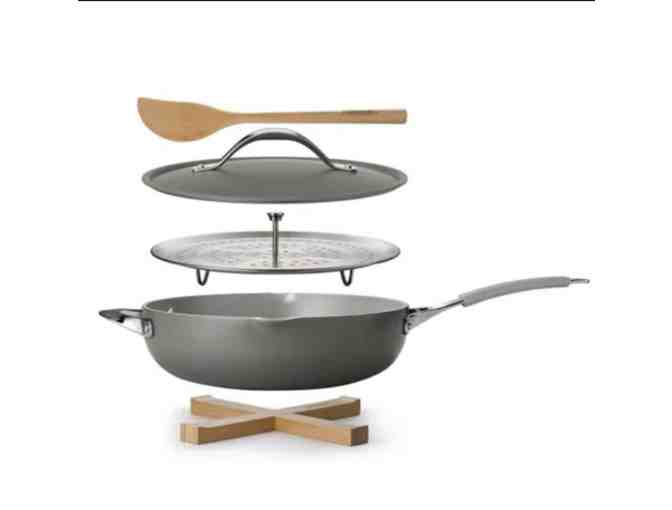 All-in-One Plus Pan, 5 Qt Ceramic - Charcoal