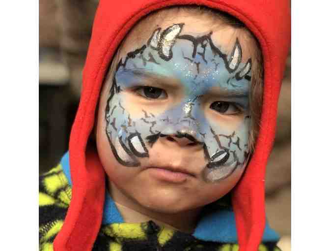 Face painting with Sarah Manton-Hollis