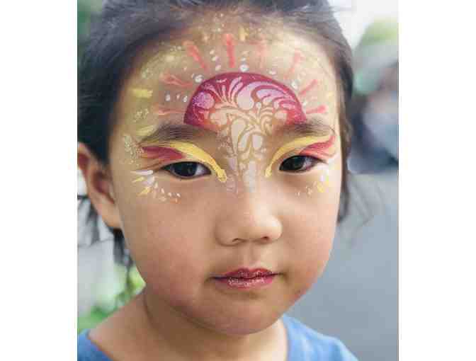 Face painting with Sarah Manton-Hollis