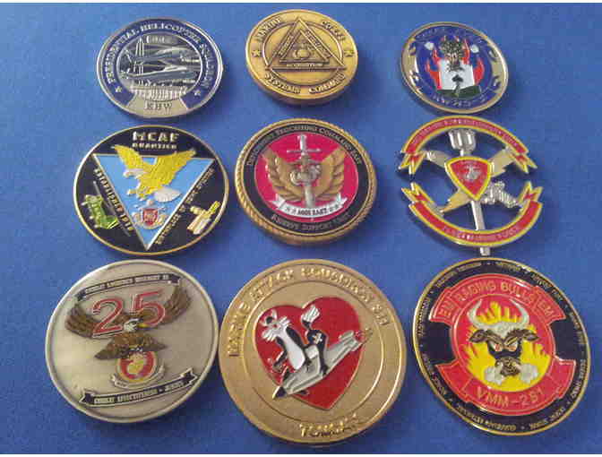 Marine Corps Unit Challenge Coins
