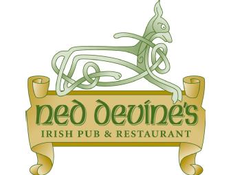 Ned Devine's Irish Pub & Restaurant - $25 Gift Card