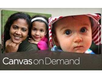Canvas on Demand - $100 Gift Certificate - Turn Your Photo into Art!