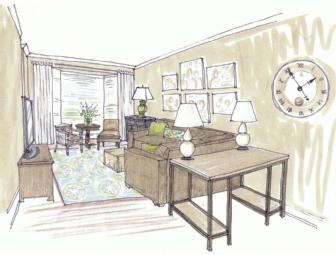 Interior Design Services - Redesign a Room - McCandlish Design LLC