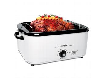 18 Quart Roaster Oven with Buffet Pans - Hamilton Beach