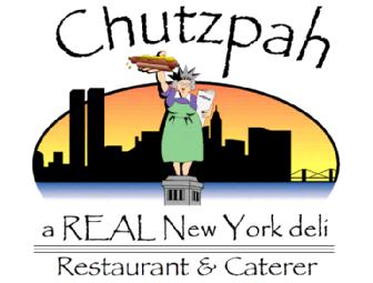 Chutzpah - A Real NY Deli - $25 Gift Card