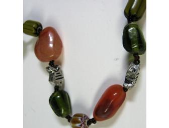 Necklace with the Colors of Nature
