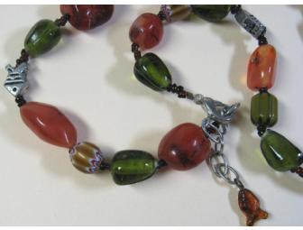 Necklace with the Colors of Nature