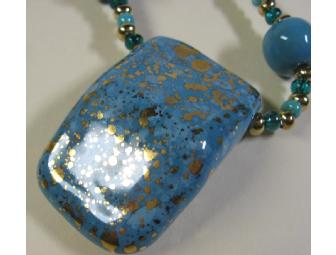 Turquoise Colored Necklace - Allenwood Creations