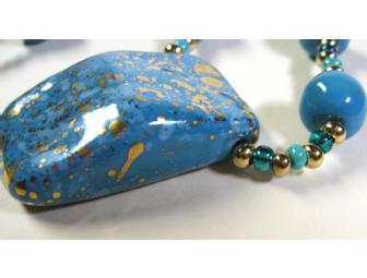 Turquoise Colored Necklace - Allenwood Creations