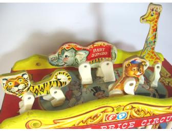 Vintage Fisher Price Circus Wagon Set