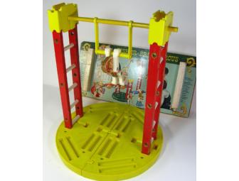 Vintage Fisher Price Circus Wagon Set