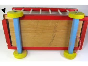 Vintage Fisher Price Circus Wagon Set