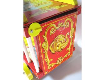 Vintage Fisher Price Circus Wagon Set