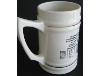 1987 Redskins Super Bowl XXII Champions Stein