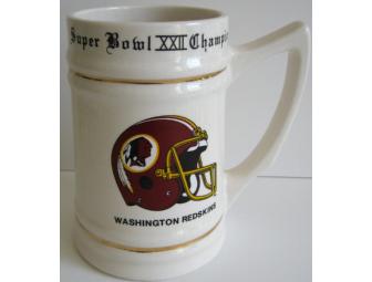 1987 Redskins Super Bowl XXII Champions Stein