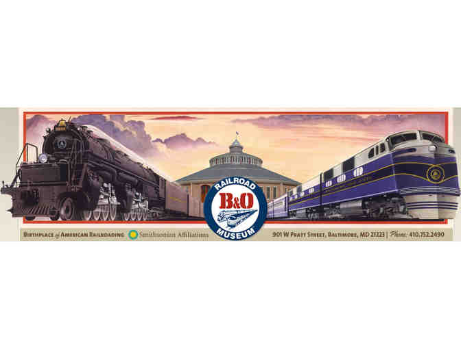 Four Admission Passes to the B&O Railroad Museum in Baltimore, MD