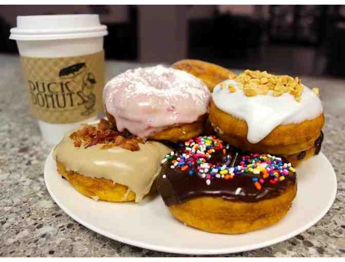 One Dozen Delicious Made-To-Order Donuts (#1 of 4) at Any Duck Donuts Location