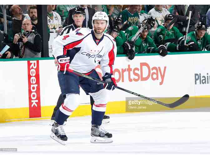 #4 Taylor Chorney Autographed Washington Capitals Official Game Puck