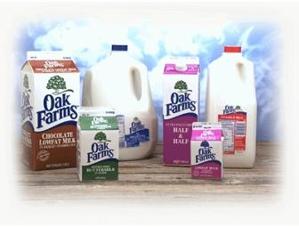 Milk: It Does a Body Good. Oak Farms Milk for a Year