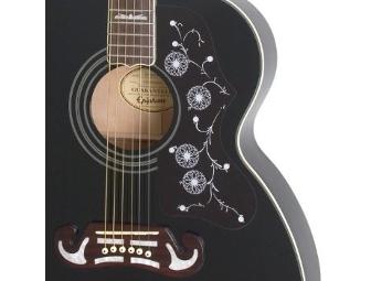 Black EJ-200 Epiphone Guitar