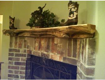 Custom Cedar Fireplace Mantle - Kountze, TX