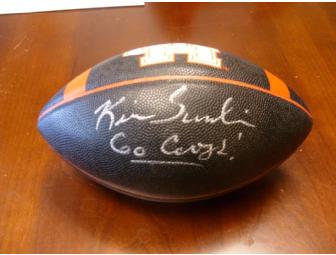 UH Autographed Football by Coach Kevin Sumlin