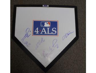 Houston Astros Autographed Commemorative Home Plate