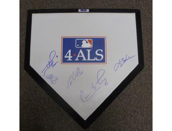 Houston Astros Autographed Commemorative Home Plate