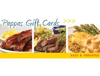 Enjoy ANY PAPPAS Family Restaurant with $100 Gift Card