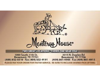 Best Mexican Food in Beaumont - Monterey House