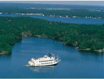 Dinner cruise for two on Lake Conroe's Southern Empress Paddleboat