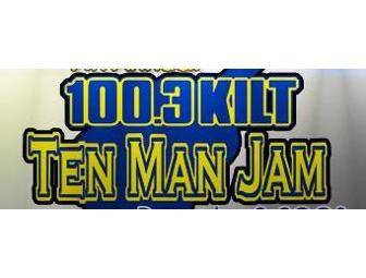 2 tickets to the KILT 10 Man Jam! This is the ONLY place to buy these!