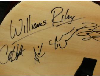 Autographed WIlliams Riley Guitar