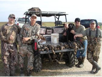 4 Man Guided Goose and Duck Hunt - Drake Plantation Winnie Tx.