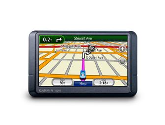 On the Road with Garmin GPS System