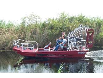 Ride of a Lifetime with Hal Newsom's Airboat Tours (Galveston, TX)