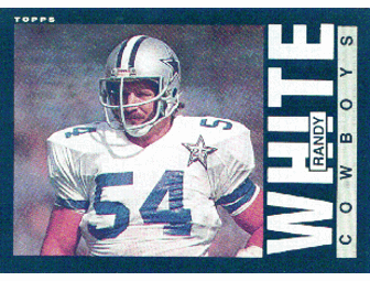 Dallas Cowboys Randy White Autographed Football