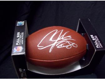 Autographed Andre Johnson Football