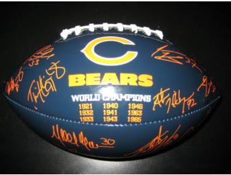2009 Chicago Bears limited edition laser autographed football